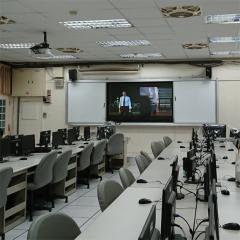 106年12月 成功高中开闭式白板及86吋电视安装